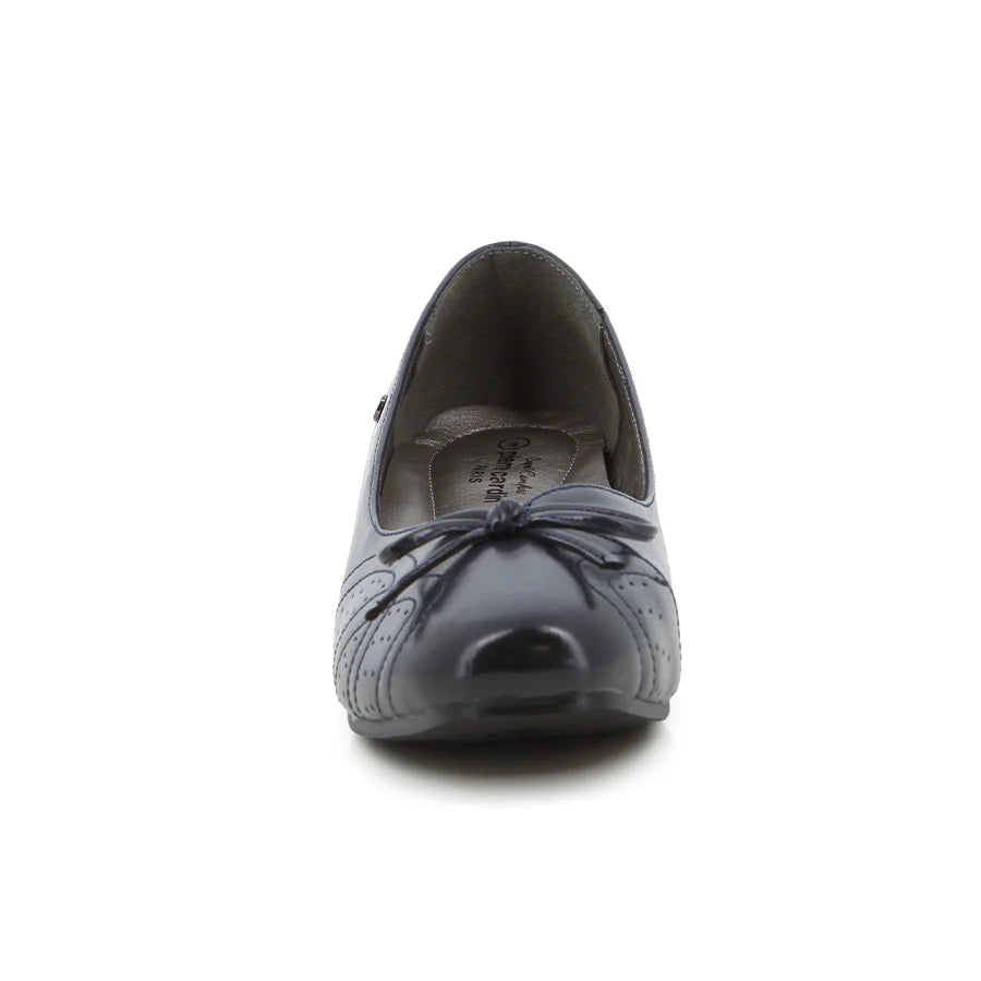 Pierre Cardin Dolce 2 Low Block Heels-Navy PCL10979NVNV