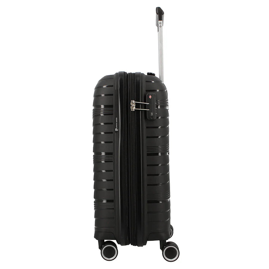 Pierre Cardin Montpellier 28″ Hard Shell Suitcase – Black