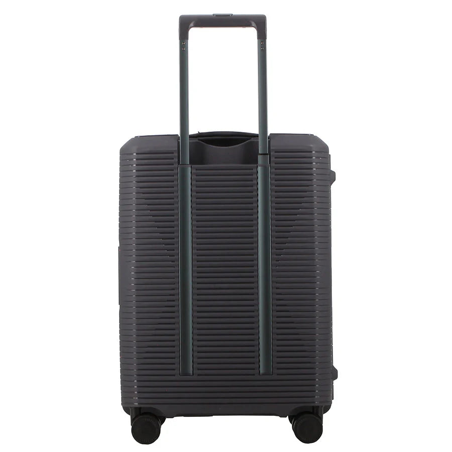 Pierre Cardin Cannes Clip Case Medium Charcoal Orange PCU02041CHOR-24
