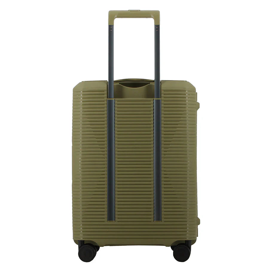 Pierre Cardin Cannes Clip Case Luggage Green/Orange