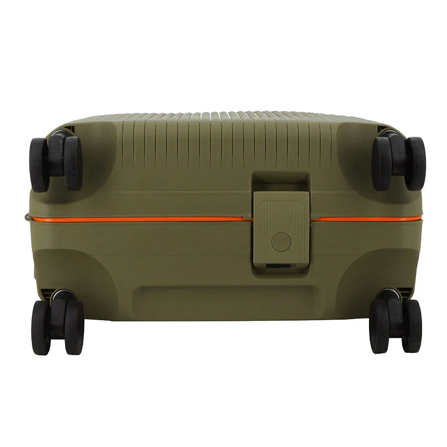 Pierre Cardin Cannes Clip Case Luggage Green/Orange
