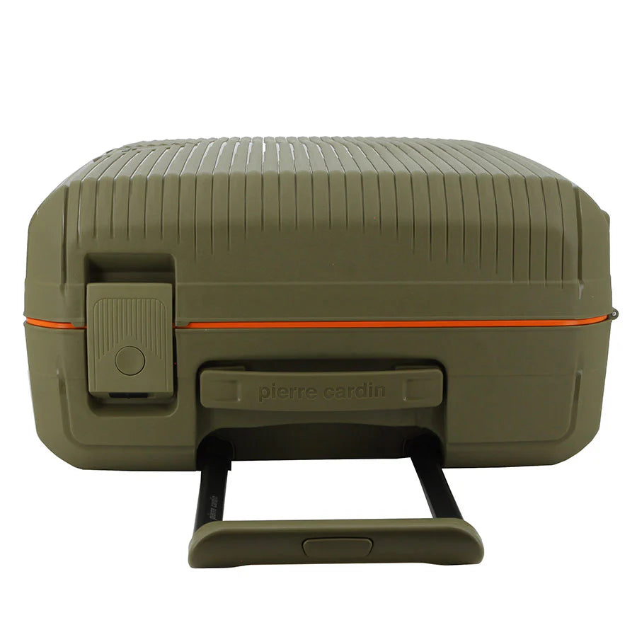 Pierre Cardin Cannes Clip Case Luggage Green/Orange