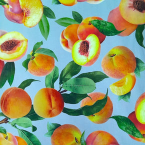 Tablecloth Peaches Linen 150 cm x 300 cm