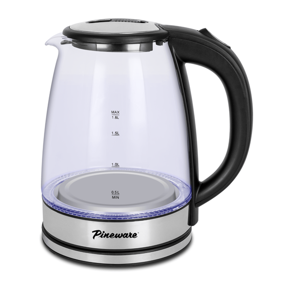 Pineware 1.8L Glass Kettle PGK460 - MHC World