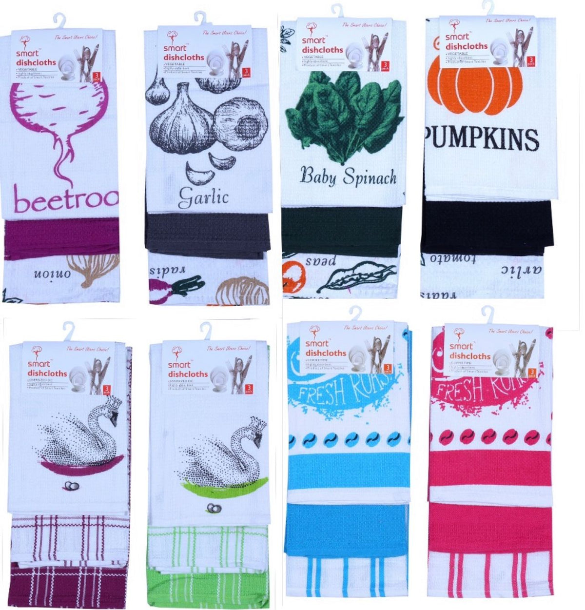 Smart Oversized DC Dishcloth 45x70cm 3 Pack Ref: 66