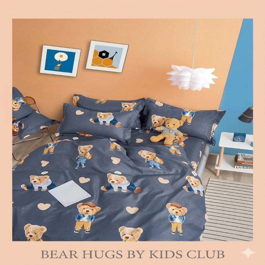 Kids Club Bear Hugz Duvet Covers Set.