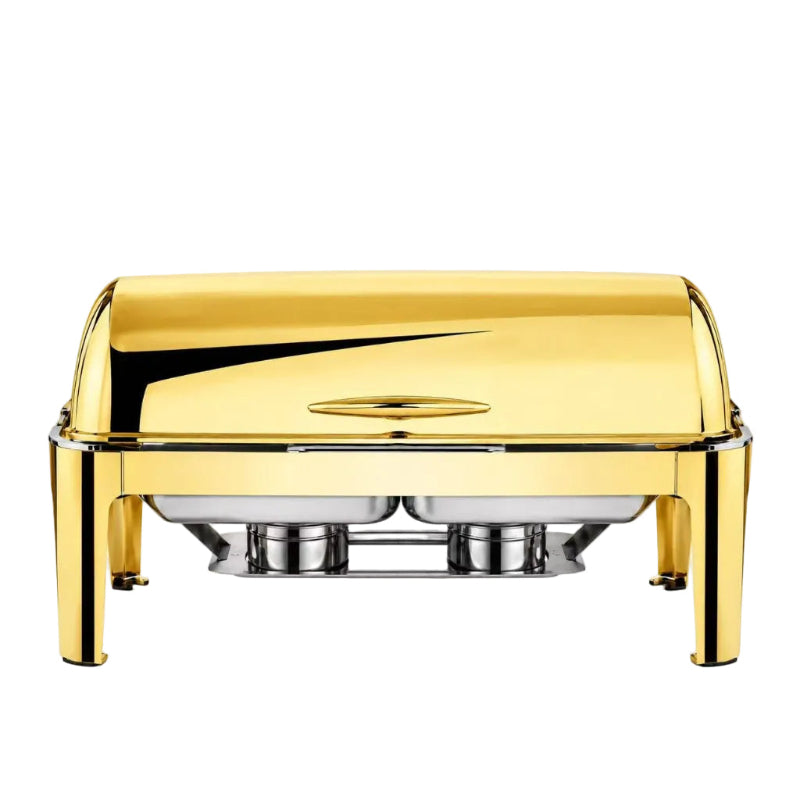Condere Home Chafing Dish 9 L Double Gold CDH-54.