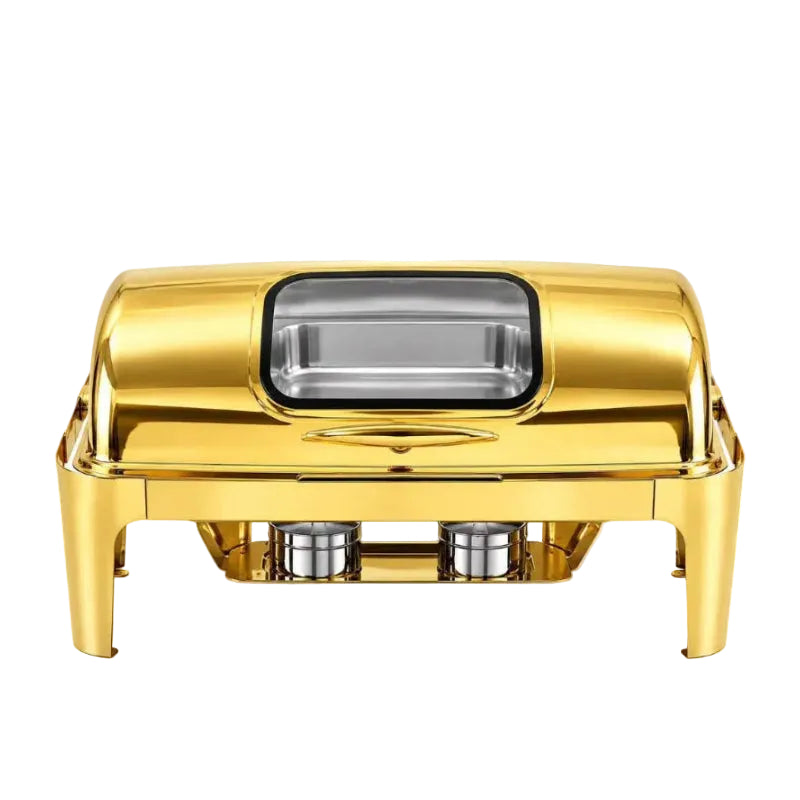 Condere Home Chafing Dish 9 L Single Gold CDH-57