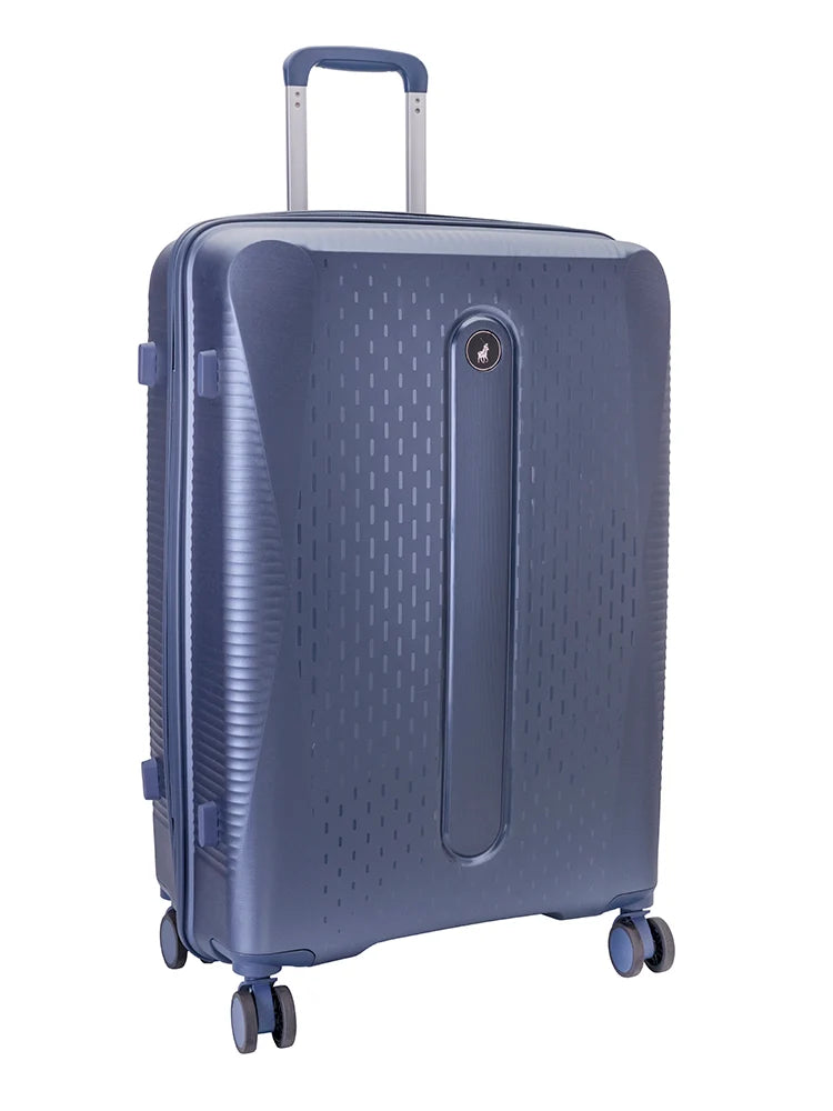 Polo Stellar 4 Wheel Trolley Case-Blue