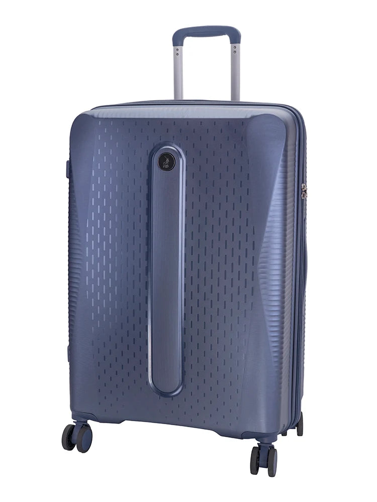 Polo Stellar 4 Wheel Trolley Case-Blue