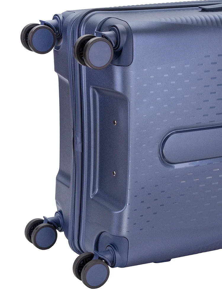 Polo Stellar 4 Wheel Trolley Case-Blue