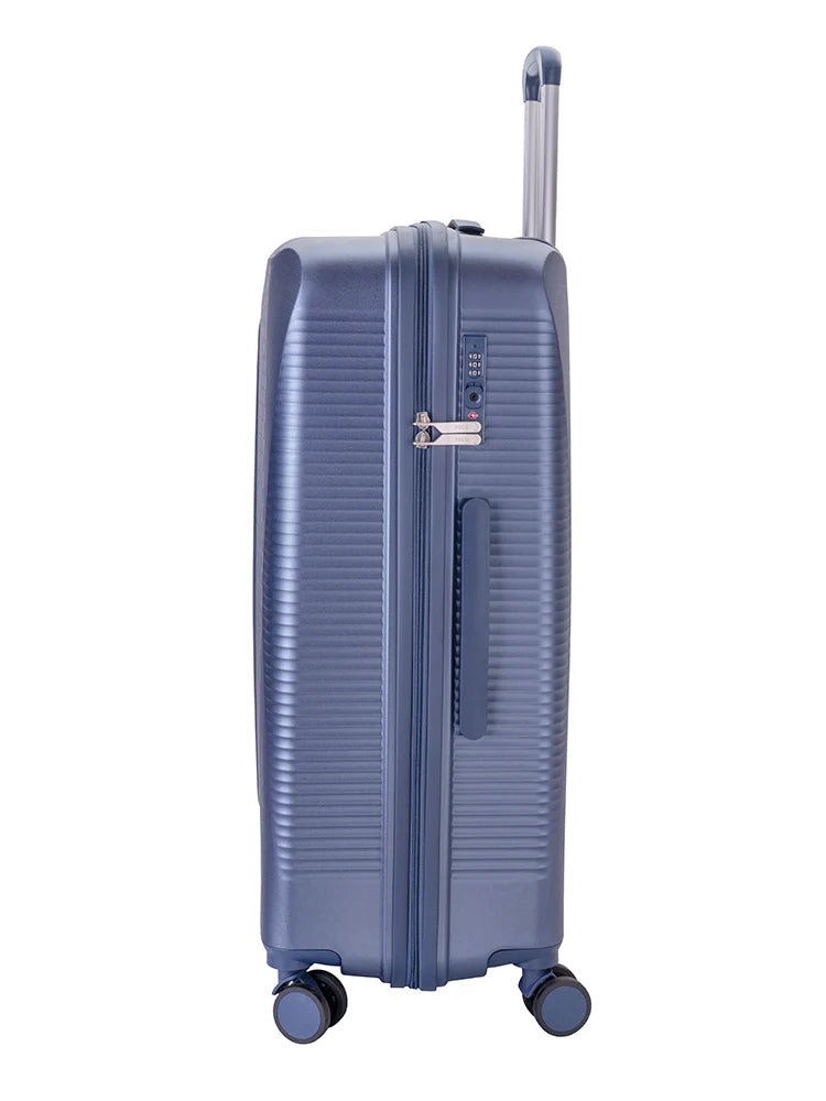 Polo Stellar 4 Wheel Trolley Case-Blue