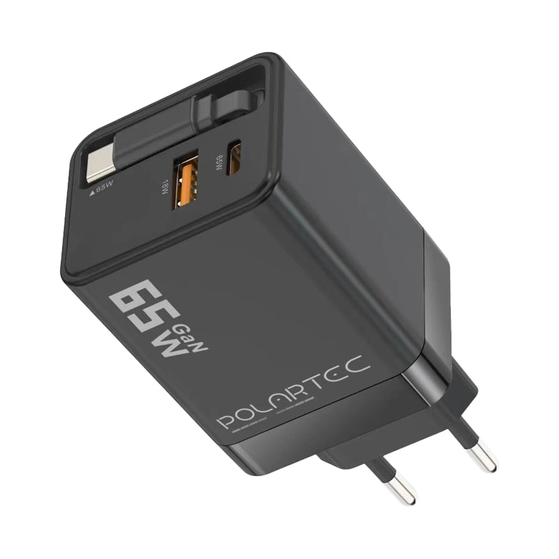 Polartec 65W PD Dual Port Charger with Cable POL105.