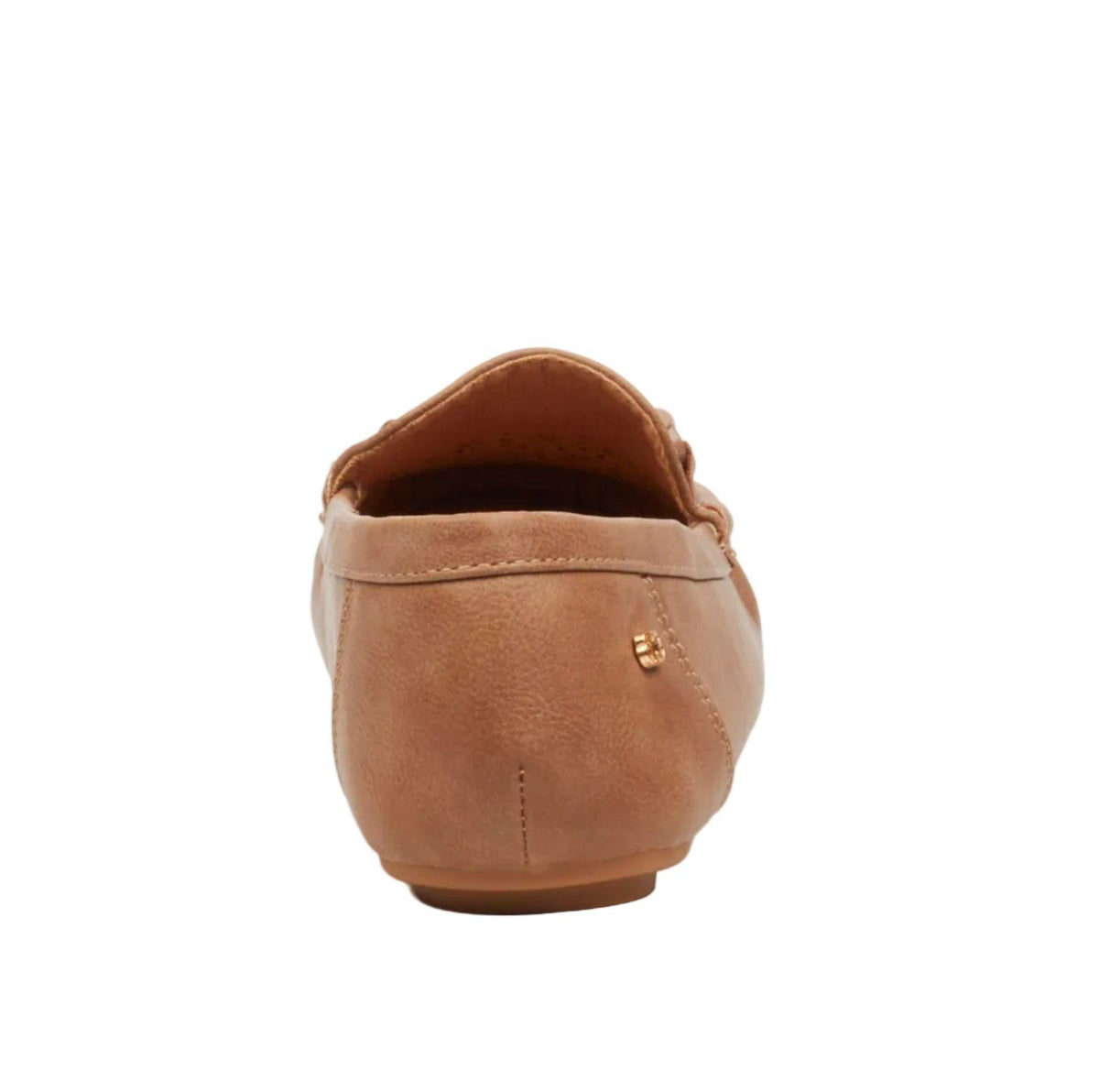 Butterfly Ladies Faux Leather Shoes Porto 1 In Taupe.