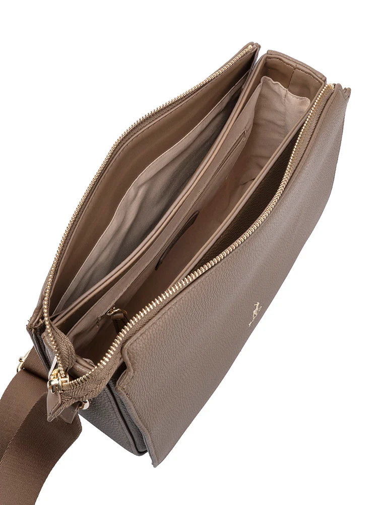 Polo Lyon Crossbody Bag-Taupe POS431222