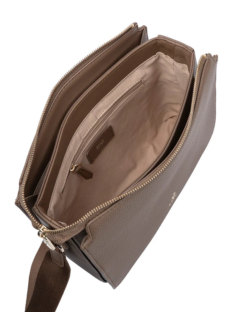 Polo Lyon Crossbody Bag-Taupe POS431222