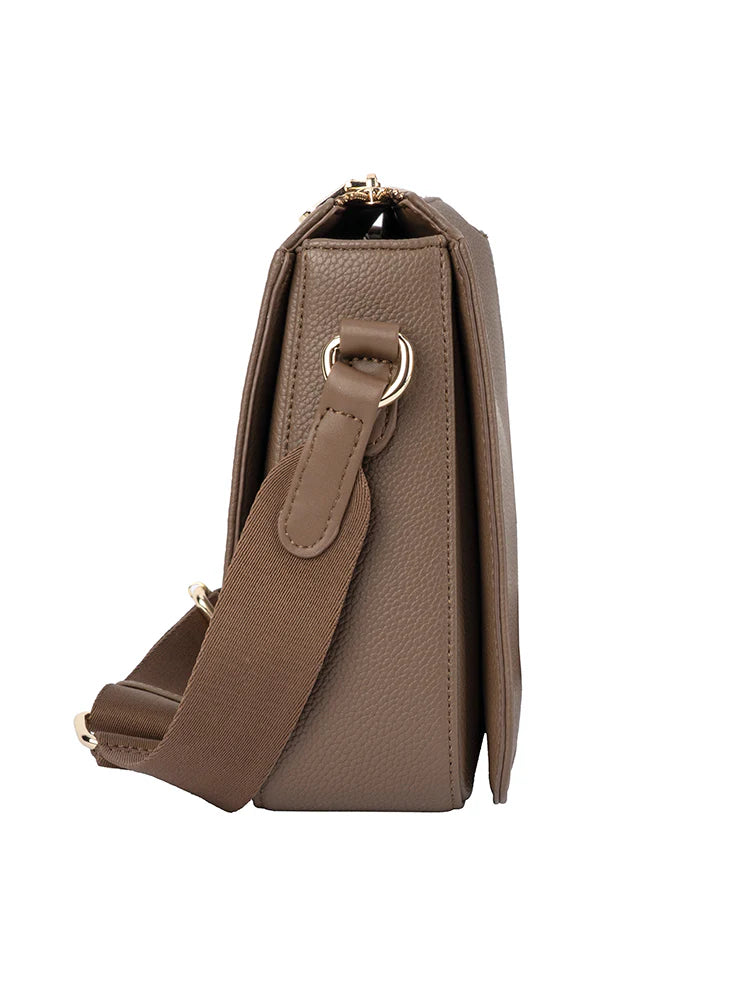 Polo Lyon Crossbody Bag-Taupe POS431222