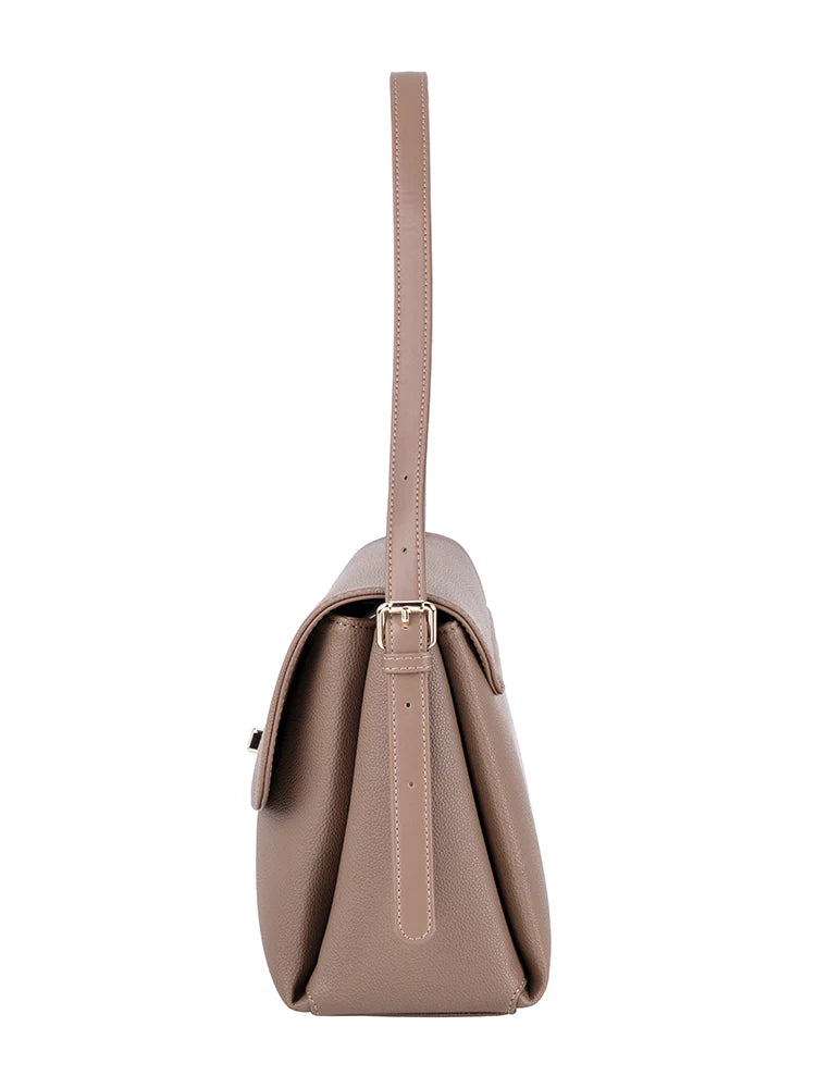 Polo Lyon Flapover Bag-Taupe POS431272