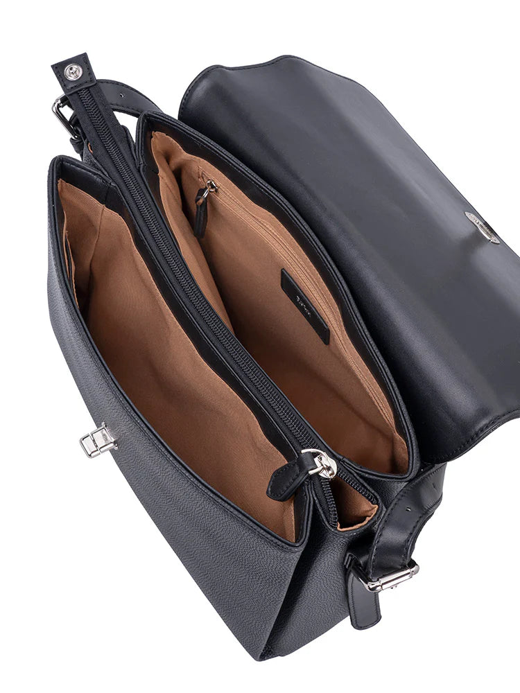Polo Lyon Flapover Bag-Black POS431275