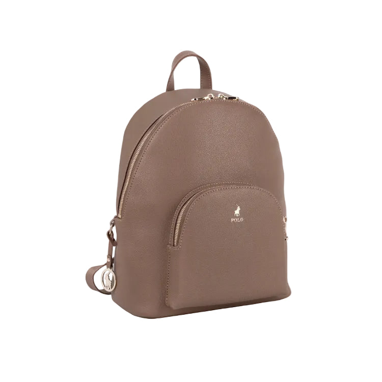 Polo Lyon Ladies Backpack-Taupe POS431485.