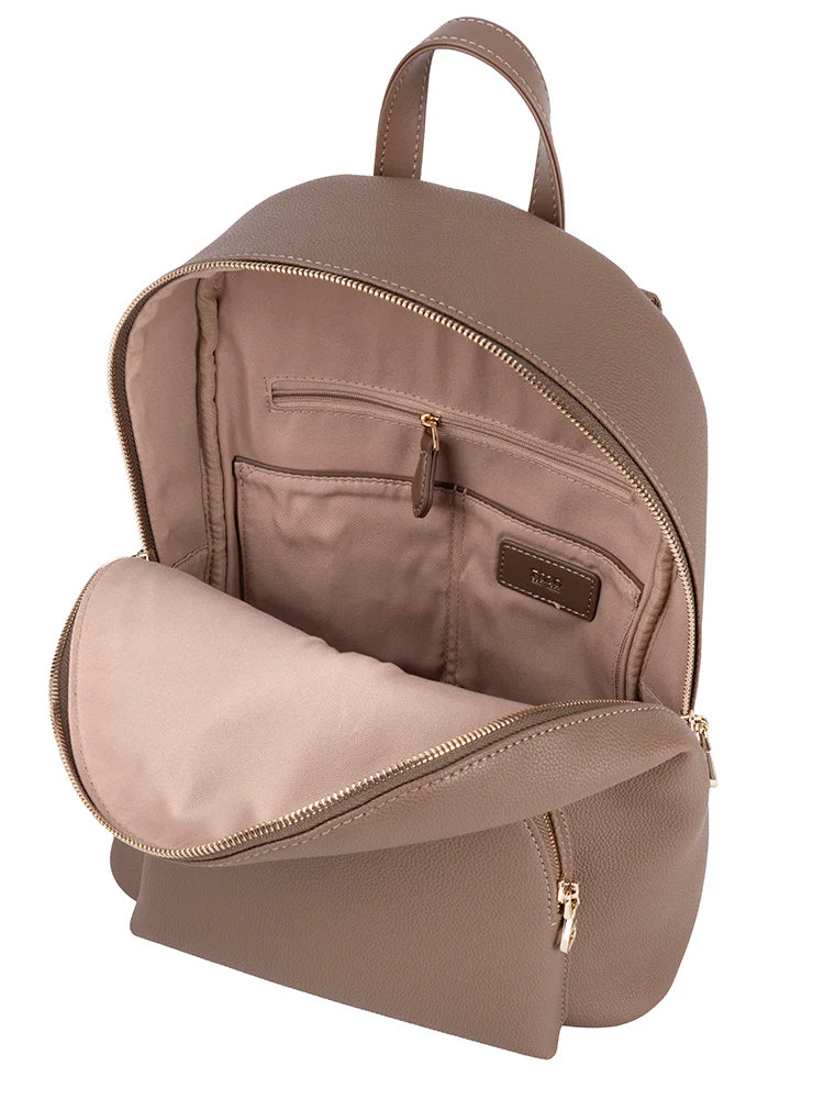 Polo Lyon Ladies Backpack-Taupe POS431485.