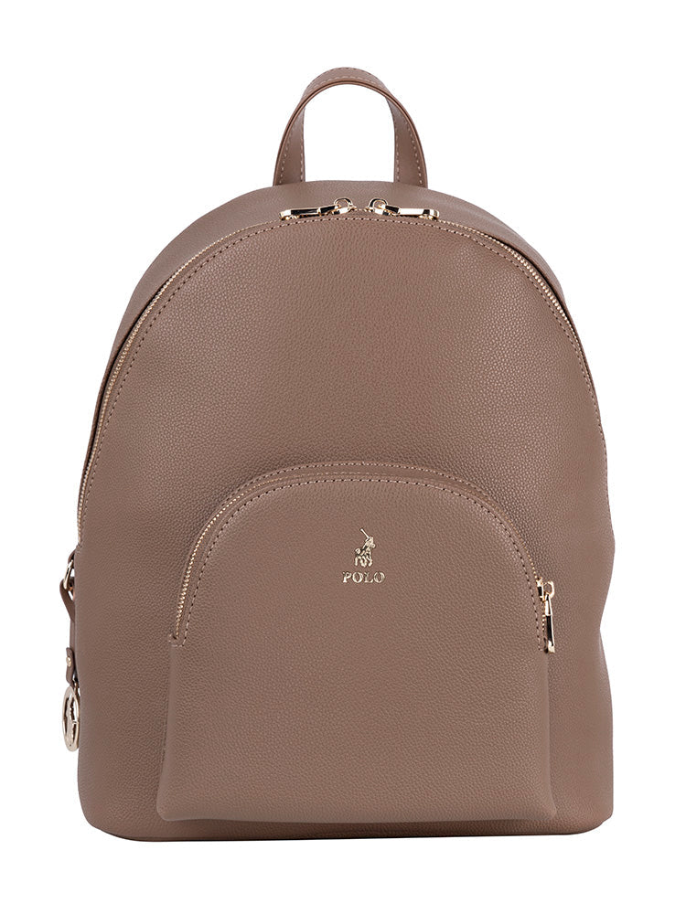 Polo Lyon Ladies Backpack-Taupe POS431485.