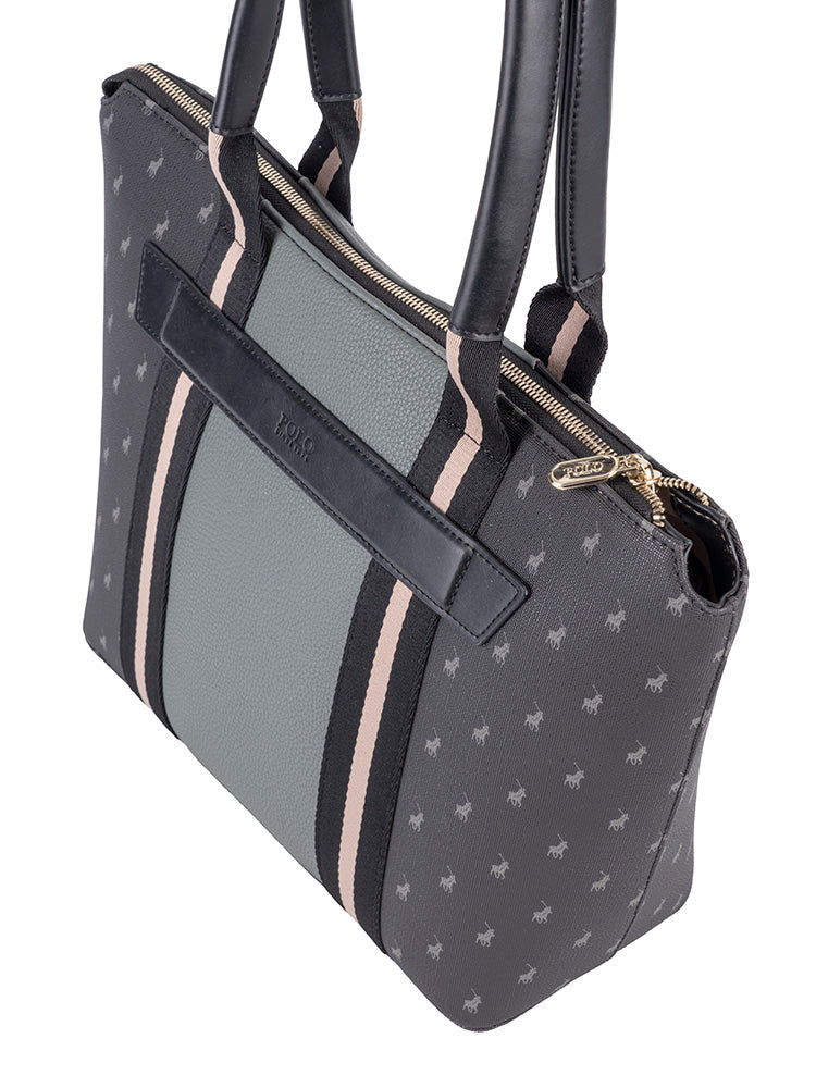 Polo Isla Tote Bag-Black POS527105