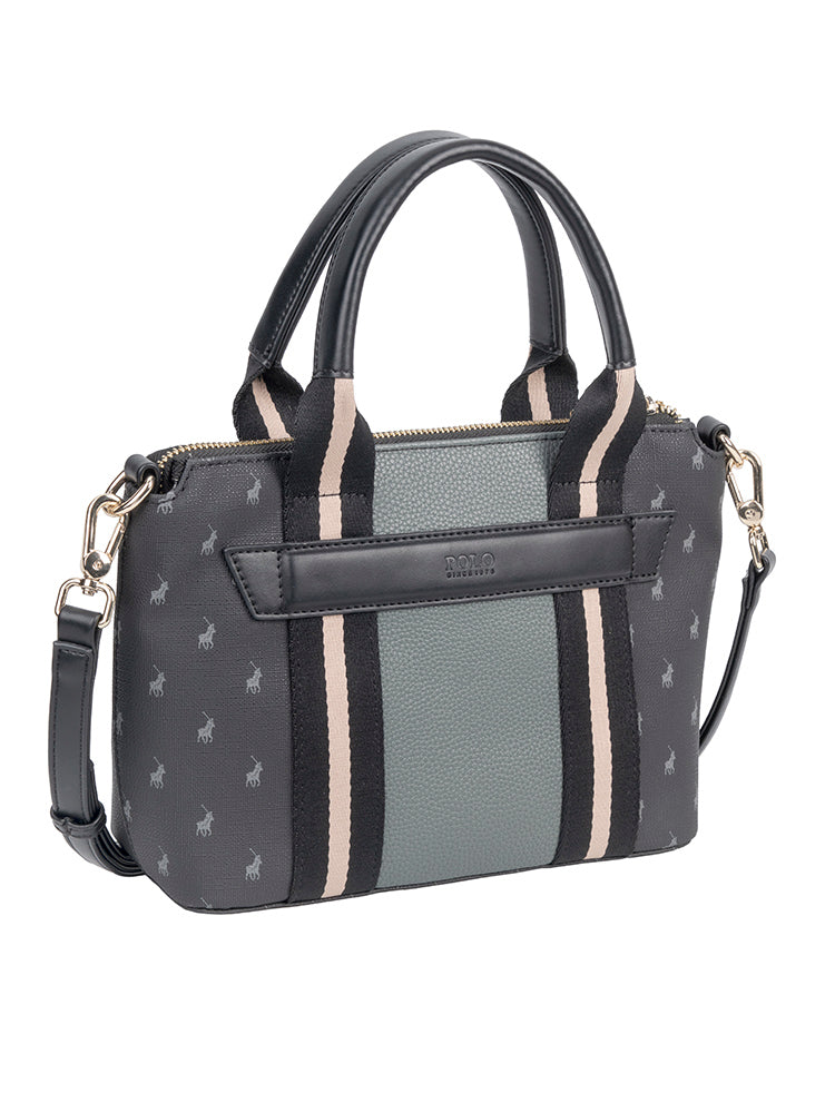 Polo Isla Small Shopper Bag-Black POS527255.