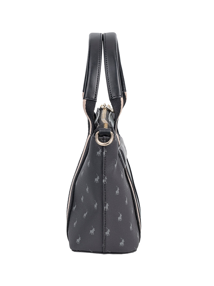 Polo Isla Small Shopper Bag-Black POS527255.