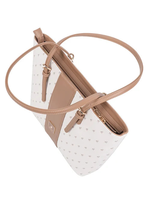Polo Kensington Tote Bag-White POS535101.