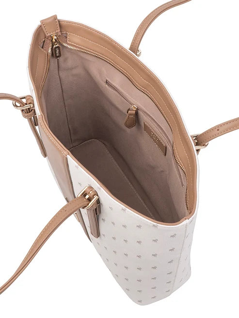 Polo Kensington Tote Bag-White POS535101.