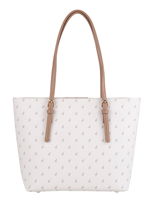 Polo Kensington Tote Bag-White POS535101.