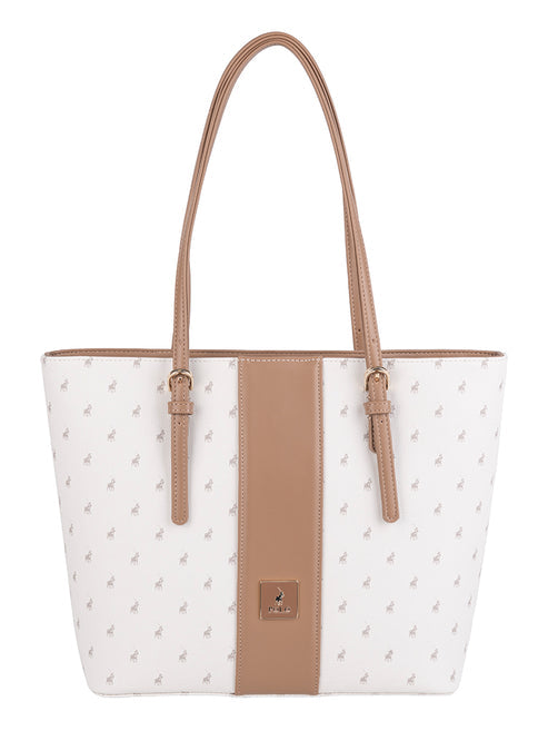 Polo Kensington Tote Bag-White POS535101.