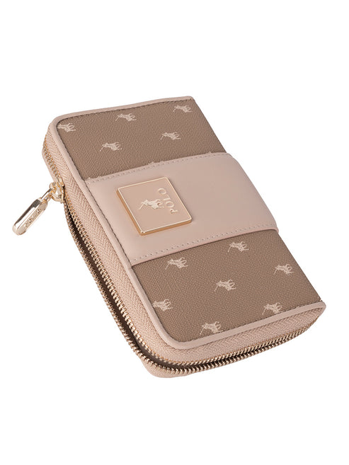 Polo Kensington Medium Zip Around Purse-Brown POS535442