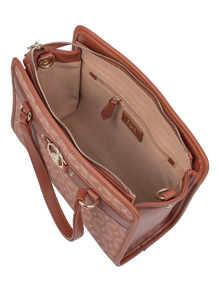 Polo Medina Small Shopper Bag-Chestnut POS536051