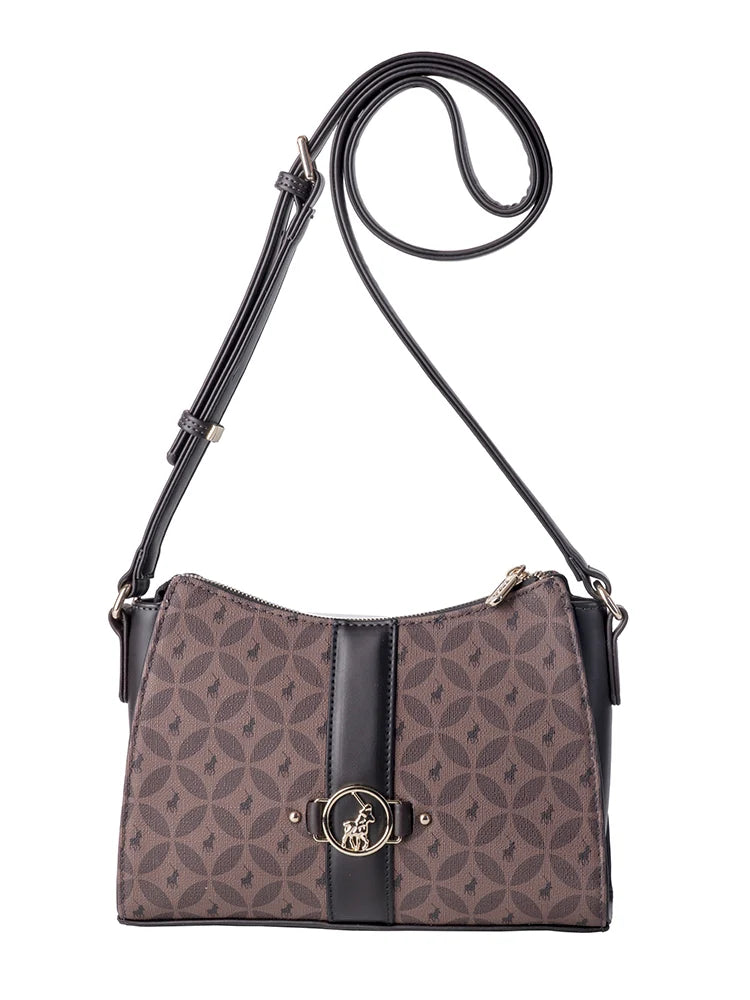 Polo Medina Small Sling Bag-Espresso POS536232.