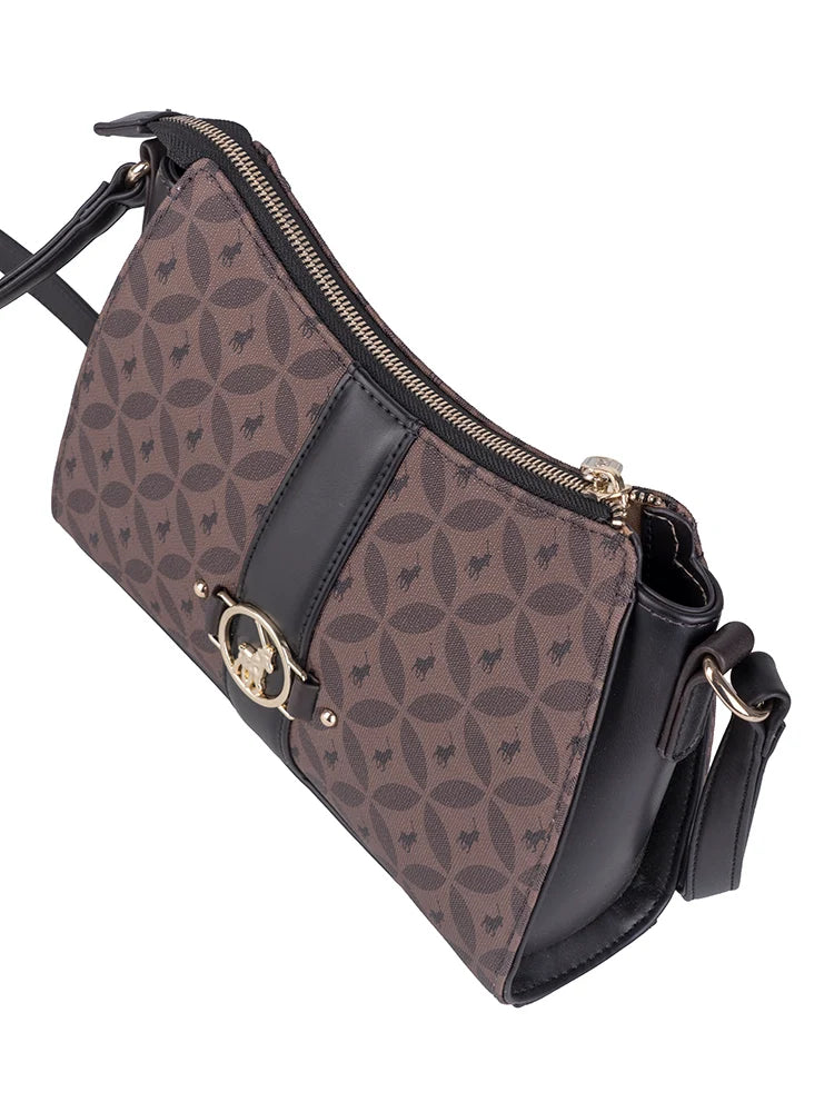 Polo Medina Small Sling Bag-Espresso POS536232.