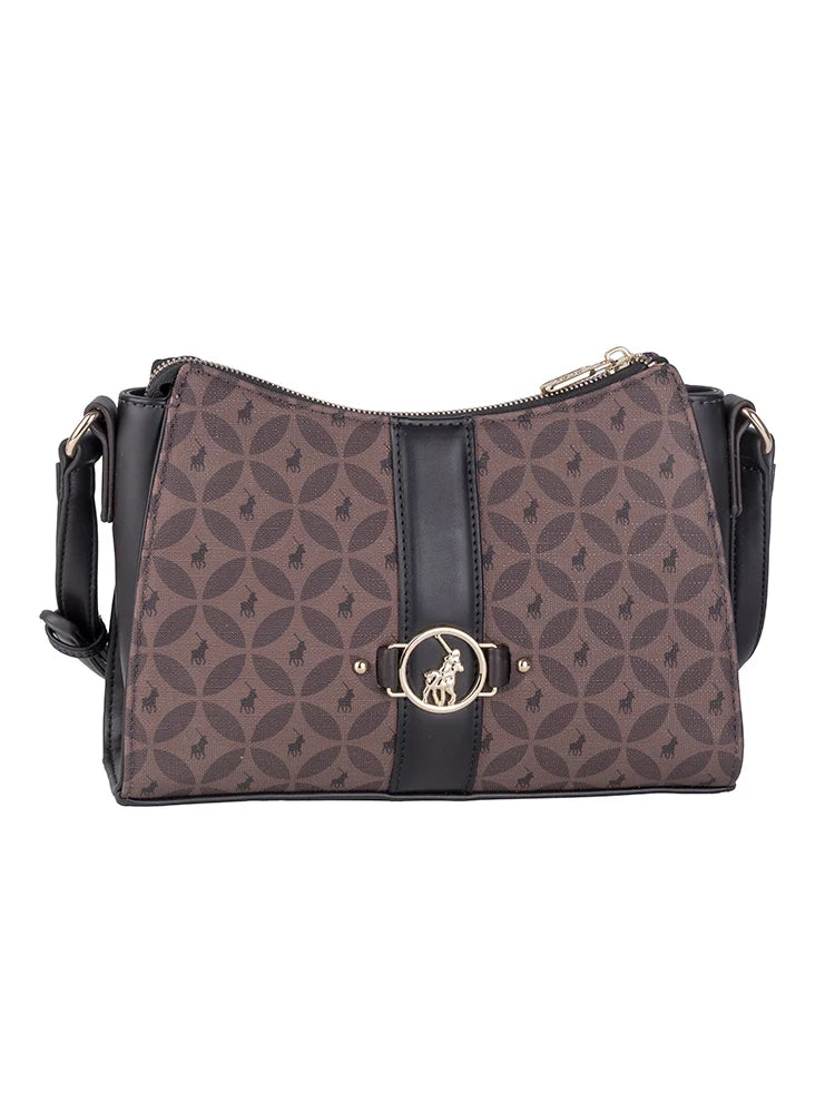 Polo Medina Small Sling Bag-Espresso POS536232.