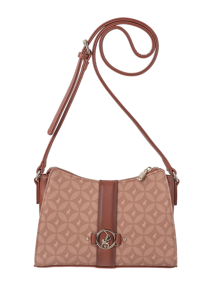 Polo Medina Small Sling Bag-Chestnut POS536231