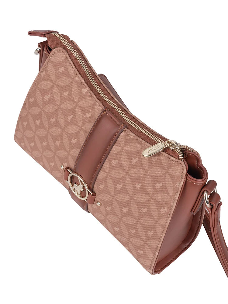 Polo Medina Small Sling Bag-Chestnut POS536231