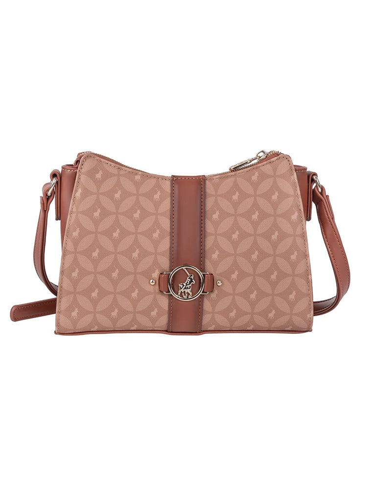 Polo Medina Small Sling Bag-Chestnut POS536231