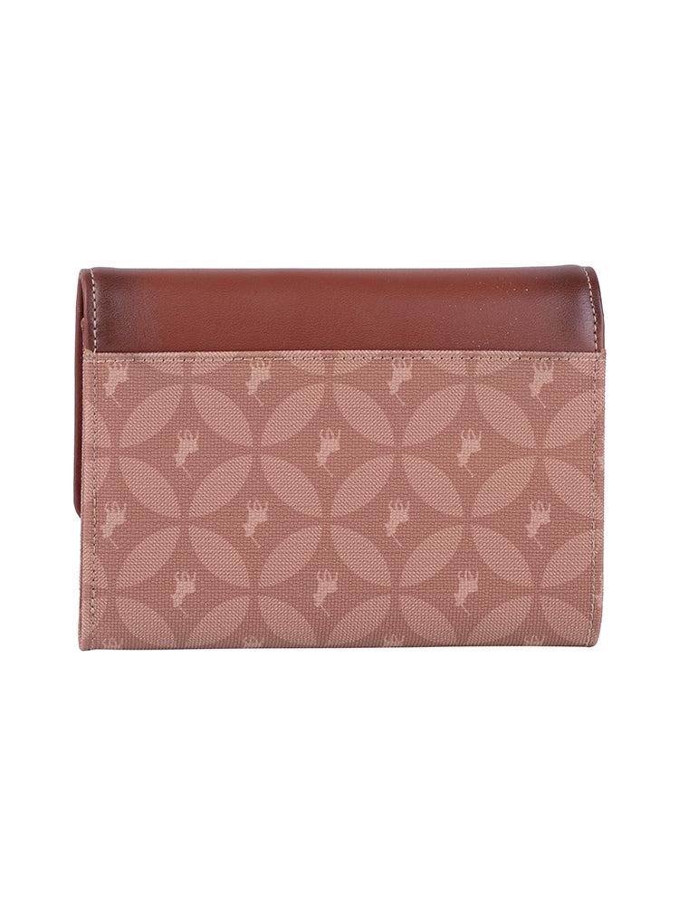 Polo Medina Medium Trifold Purse-Chestnut POS536311