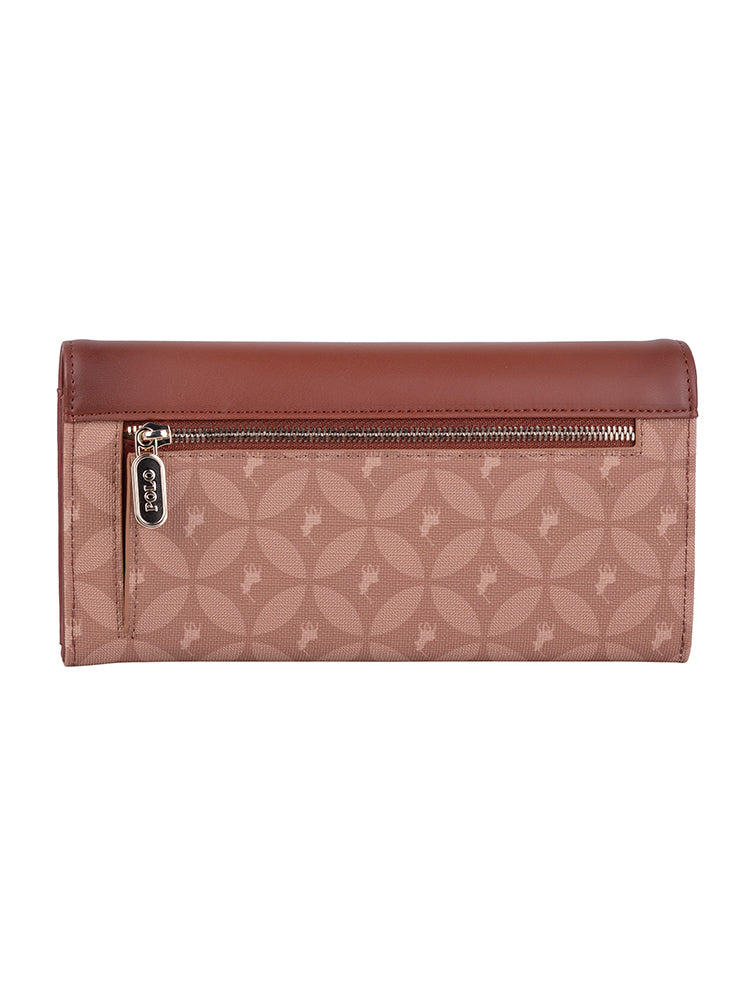 Polo Medina Trifold Purse-Chestnut POS536401.