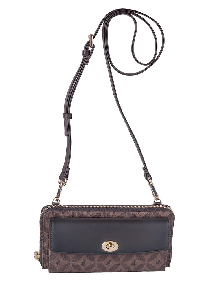 Polo Medina Phone Sling Bag-Espresso POS536612.
