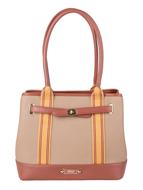 Polo Riviera Tote Bag-Tan POS537102