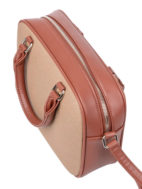 Polo Riviera Top Handle Camera Bag-Tan POS537242