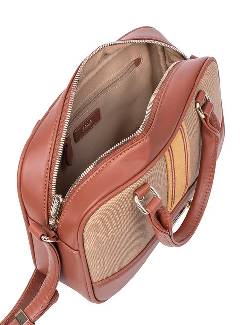 Polo Riviera Top Handle Camera Bag-Tan POS537242
