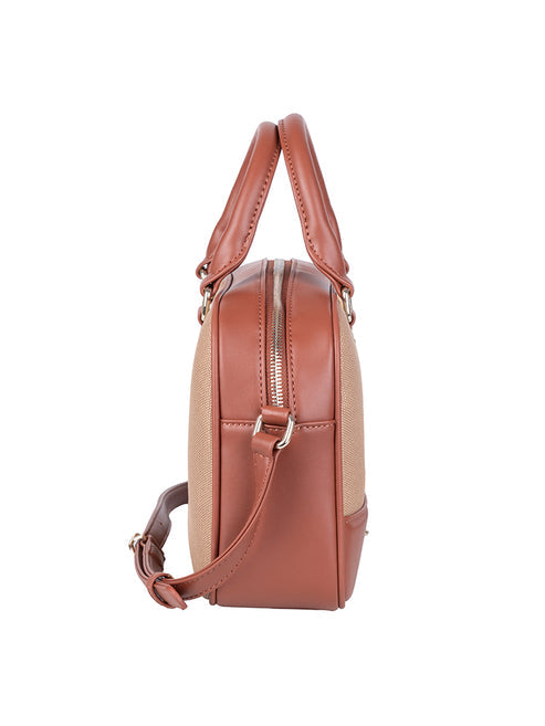 Polo Riviera Top Handle Camera Bag-Tan POS537242