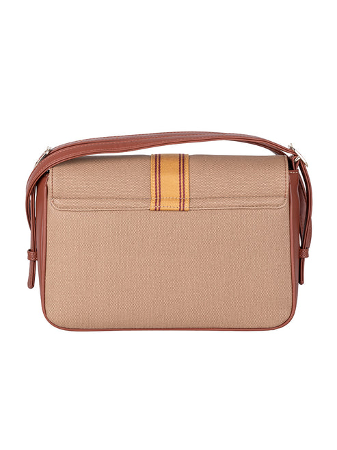 Polo Riviera Flapover Bag-Tan POS537262
