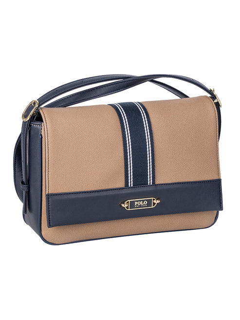 Polo Riviera Flapover Bag-Navy POS537266.